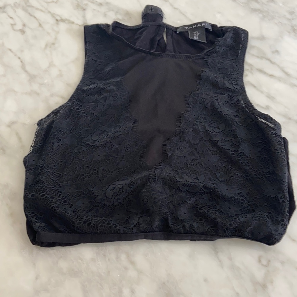 Tahari Lace Bodysuit
